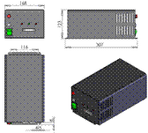 ADR-900D Dimension