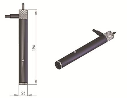 532nm Green DPSS Laser, P7 Series Laser - Dimension