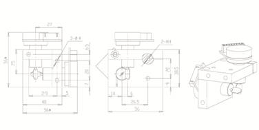 SCN803 Dimension Drawing for Mount