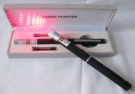 Laser Pointer with Diffraction Grating 