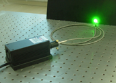 Fiber Coulped Green Laser