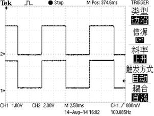 50% duty cycle, 100Hz