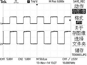 50% duty cycle, 10KHz