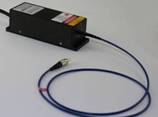 650nm Red Diode Laser, SM/PM Fiber Coupled
