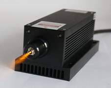 589nm Yellow DPSS Laser with Fiber Coupled, T6 Series