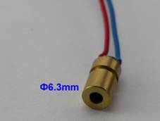 635nm Red Diode Laser Module, Ф6.3mm