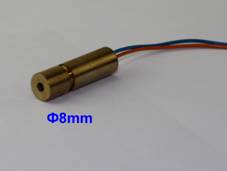 650nm Red Diode Laser Module, Ф8mm