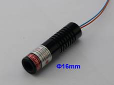 650nm Red Diode Laser Module, Ф16mm